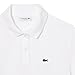 Lacoste Women's Core Short Sleeve Regular Fit Petit Pique Polo, White, 0