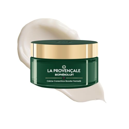 La Provençale Biophénol-Lift - Crème Correctrice Booster Fermeté Anti-Rides & Fermeté - Olive violette - Biophénols & Acide hyaluronique - Tous types de...
