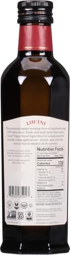 Aceite de oliva extra virgen orgánico Lucini 500 ml pack x2 miniatura 5