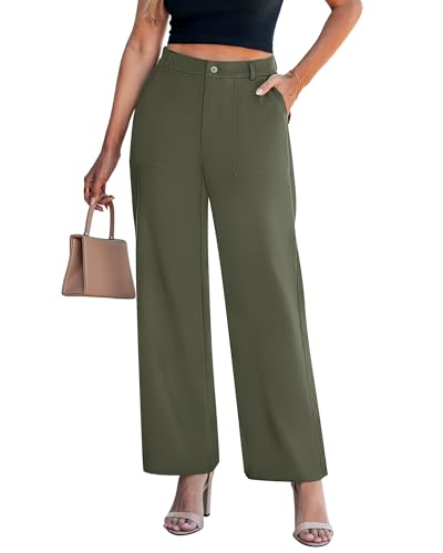 GRAPENT Women's Dress Pants Wide Leg Business Pants for Women
