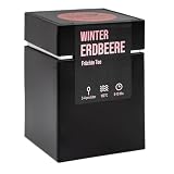 teeverliebt - Winter Edition Winter Fresa Caja de regalo de té de frutas 80 g | Té de frutas suelto | deliciosa mezcla de té ideal como regalo