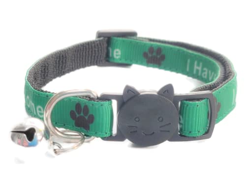 Worded Cat Collars - Please Do Not Feed Me, I Am Microchipped, Multicolour, Pack of 2 - Image 3