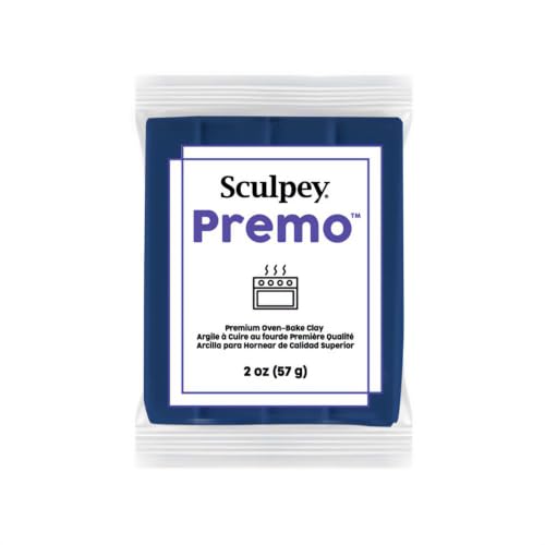 Pâte à modeler Polyform bleu marine 2oz