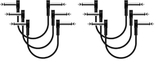 The information below applies to each unit in the pack Excellent Durability and Flexibility: Sonicake guitar patch cable outer jacket has better tensile strength and abrasion resistance to prevent twisting and tangle-free Signal Stabilization and Fas...