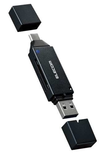 me ELECOM USB 3.0 SDカードリーダー 5個セット エレコム カードリーダー USB3.0 超高速 【SD+microSD+MS+CF対応