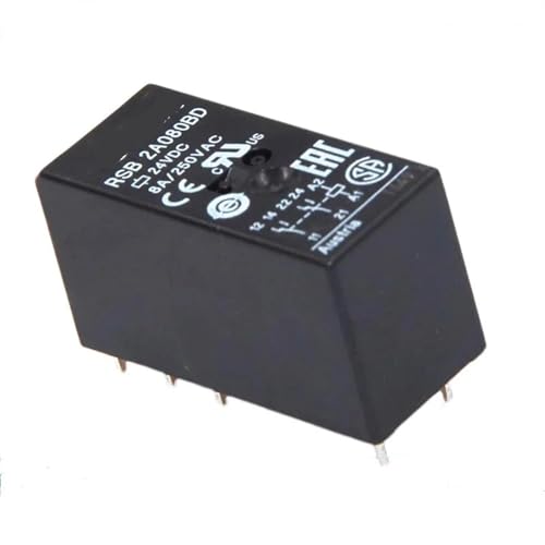 Relé RSB2A080BD 24VDC 8A de 8 pines para recambio de cuadros eléctricos y maquinaria