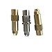 SS brass Waste Oil Burner Nozzle Male thread Fuel Oil Nozzle Boilers atomizing Burner industrial Siphon Injector Spray Nozzle(Brass 0.8mm)