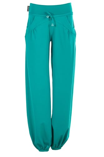 WINSHAPE Damen Wte3 Trainingshose, Ocean-green, L EU