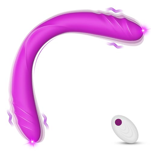 Strapless Strap On Dildo Harness Lesbian Sex Toys, App Remote Control Double-Ended Dildos Vibrator for Men and Women