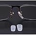 Eyeglasses Nose Pads Cover,6 Pairs Soft Silicone Slip-on Nose Piece,Anti Slip Eyewear Nose Pads for Glasses Eyeglasses