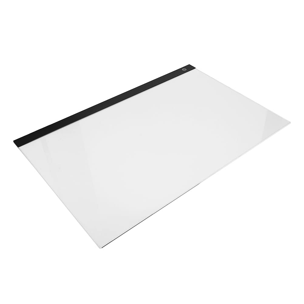 Tablero de rastreo de luz LED Atenuación de 3 niveles Tamaño A2 Tablero de dibujo de pintura de área grande Almohadilla de copia Almohadilla de luz de rastreo para dibujar bocetos
