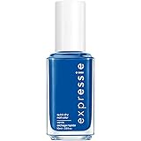 essie expressie Quick Dry Vegan Nail Polish, Vibrant Cobalt Blue, Beat the Clock, 0.33 Ounce