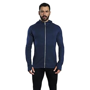 Alpaca Wool Hoodie Jacket for Men: 420 Midweight Full-Zip by Arms of Andes