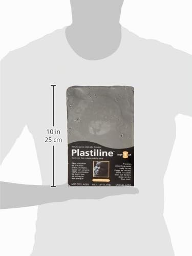 Miniatura 9 de Herbin 7740t - Barra De Plastilina Para Modelar, Moldear Y Esculpir 750 G , Color Gris