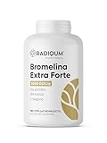 Bromelina Extra Forte Drenante 5000 GDU/g | 180 Compresse Gastroprotette | Integratore da Gambo d’Ananas | 100% Vegan | Senza Glutine | Senza Lattosio | Made in Italy