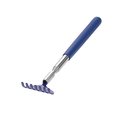 Massageador de arranhões nas costas telescópico Blusea de metal compacto extensível 5 seções 20 – 68