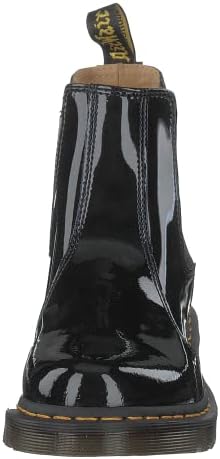 Dr. Martens Women's 2976 Patent Leather Chelsea Boot, Black, 9 | Image 3