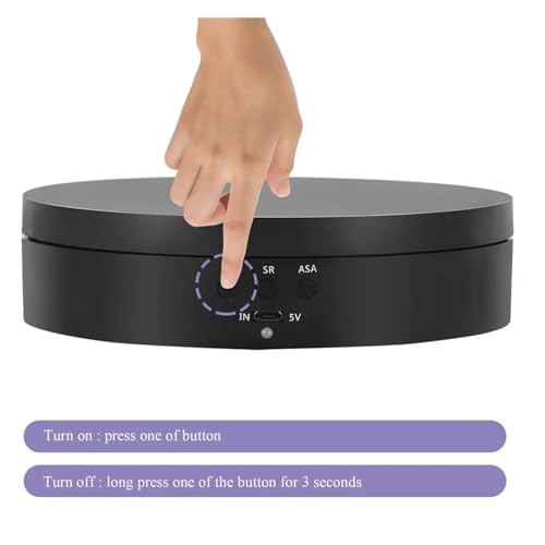 Plateau tournant à 360 degrés pour valoriser les petits objets - 5