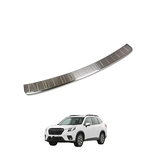 【Super Car Shop】スバル 新型 フォレスター SK系 専用 外装 ステンレス リア バンパー ステップガーニッシュ ガード キズ 防止For New Forester 専用設計