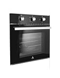 ALPHA Horno de Gas NEPTUNO ELITE GAS Cristal Negro. Encendido...