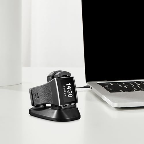 Image of UKCOCO Compatible for Fitbit Blaze Charging Dock, Replacement Charging Stand Station Cradle Holder with USB Cable Compatible for Fitbit Blaze Smart Watch Accessories