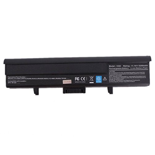 6 Cell 11.1V Battery for Dell XPS M1530 1530 RU033 RU028 HG307 312-0664