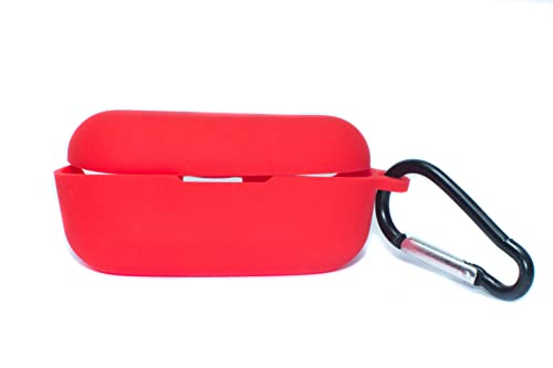 Image of Pouch for Baot Airdope 121 V2 / 121 with Protective Soft Silicone Case Cover with Hook (Cover Only) (This Cover is Not Sold Or Created by Boat) (Red)