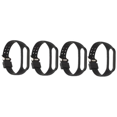 Bracelet de montre de rechange en silicone pour enfant lot de 4 pièces Housoutil
