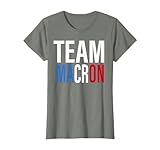 TEAM Macron Soutien Emmanuel Macron �lections France 2022 T-Shirt