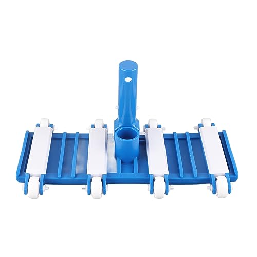 Pool Vacuum Head with Wheels,Professional Weighted Pool Cleaner Removable Adjust Handle Cleaned Tools for Swimming Pools and Hot Tubs