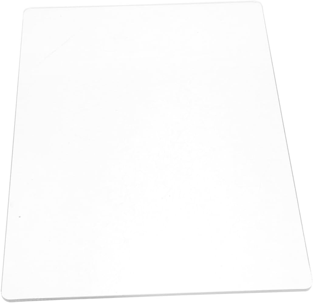VILLCASE Acrylic Embossing Machine Backing Plate Cutting Pad Die Cutting Replacement for Scrapbooking Embossing Machine