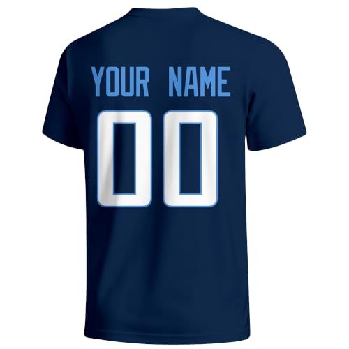 Image of ANTKING T Shirt with Custom Name Number for Men Women Gifts | Custom T Shirt for Youth Men Women Birthday Gift