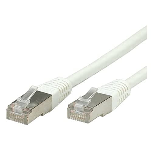 Value Cordon LAN Cat 6 Cable réseau S-FTP Ethernet avec connecteur RJ45 blanc 10 m