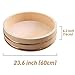 Large Japanese Wooden Hangiri Sushi Rice Mixing Bowl Tub for Sushi Restaurant Sushi 23 inch/60cm Diameter