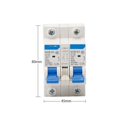 Interrupteur de verrouillage double alimentation NXB-63 2P 50A