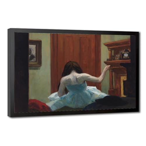 Impression sur toile New York Interior Hopper - Tableau encadré haut de gamme