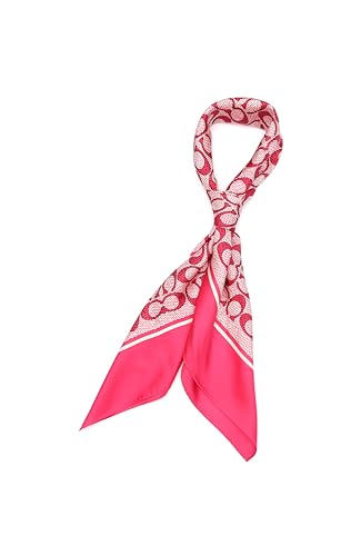 Coach TEXTURED SIGNATURE C PRINTED SILK SQUARE2