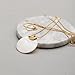 Light Luxury Minimalist Long Sweater Chain, White Mother of Pearl Pendant Necklace, Fashionable & Versatile for Autumn and Winter