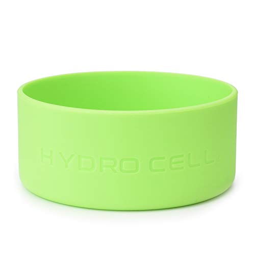 HYDRO CELL Protective Silicone Bottom Boot for 40oz, 32oz, 24oz, 18oz Stainless Steel Insulated Water Bottles, Anti-Slip Sleeve Cover (Neon 24/14oz)