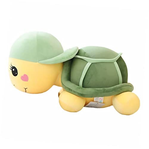 SUPVOX Peluche Tortue Coussin Décoratif Doux 25X16X13Cm Jouet Tortue Adorable pour Canapé Chambre Bureau Maison