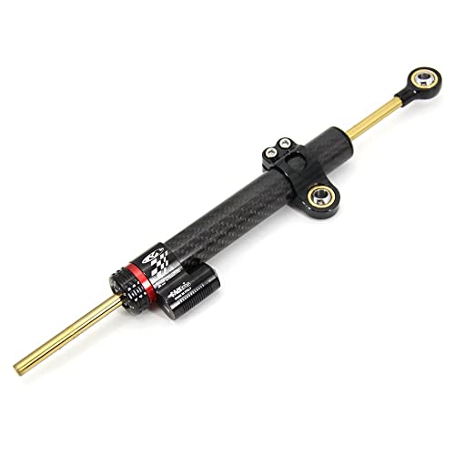 PRORACER - Matrix Amortisseur de Direction Stabilisateur de Moto CNC Moto, PITBIKE Kawasaki YAMÁHA SUZUKÍ HÓNDA APRILÍA (252mm.)
