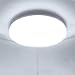 LED Lámpara de Techo Moderna 48W Plafon LED de Techo Ketom Blanco Frío 6500K 4320LM LED Plafón, Ultra Delgado IP44 Luz de Techo Para Dormitorio Baño Cocina Pasillo Comedor Sala, Ø30cm