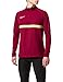 Nike Dri-fit Academy 21 Sweat d'entraînement pour homme, Homme, CW6110, Rouge/blanc/jersey doré/blanc, M