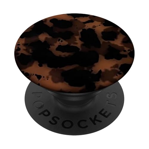 Brown Amber Leopard PopSockets Adhesive PopGrip