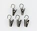 A&F Rod Décor - 24 Curtain Clips w/ Hook - Antique Brass
