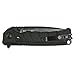 Elite Tactical - Manual Folding Knife w/D.L.M. - Backdraft - Partially Serrated Blade, 8Cr13 Steel, Ball Bearing Pivot, Nylon Fiber Handle w/Reversible Deep Carry Pocket Clip, EDC, ET-FDR011BKS