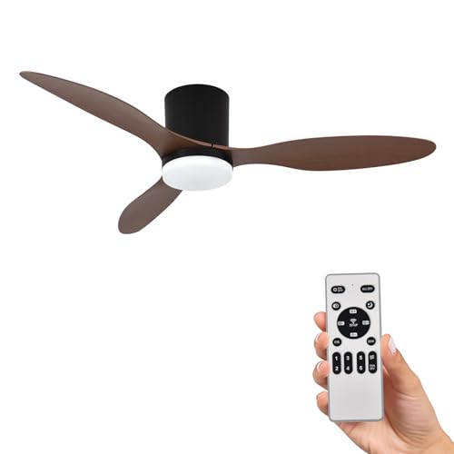 Ventilador de Techo con Luz y Mando a Distancia 106cm (42