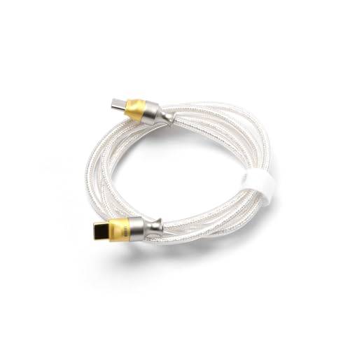 ddHiFi TC05 M2 USB-C 2.0 to USB-C OTG 100 cm データケーブル（デコード機能付き）、逆挿し使用で緊急充電が可能