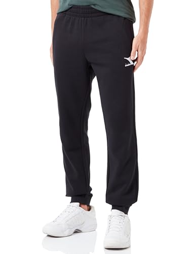 Diadora Pants Cuff Core, Black, L Uomo