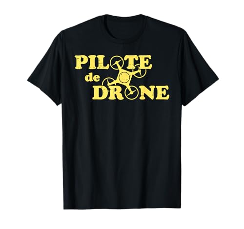 Pilote De Drone Vidéo Image Photo Technologie Homme Cadeau T-Shirt